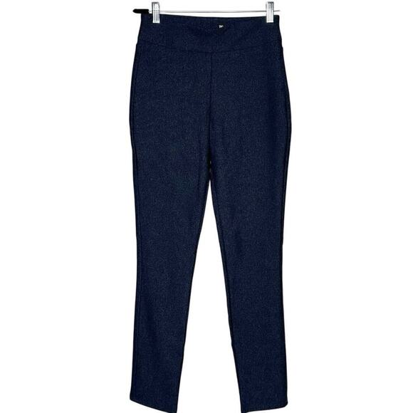 Honeylove EverReady Smooth Sculpting Faux Denim Leggings Women's Blue SZ Small - Picture 2 of 5